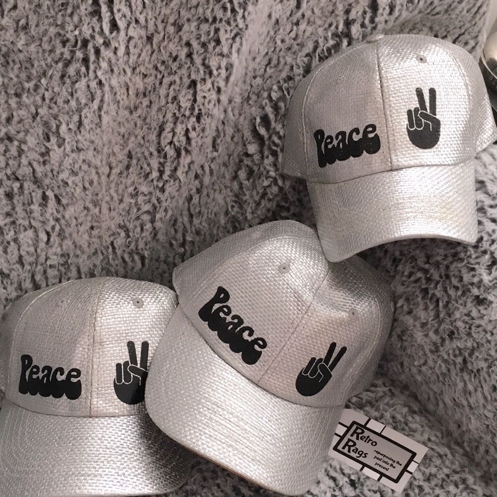 Retro Peace baseball cap - Picture 2 of 6